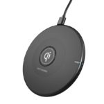 Cleanskin 10W Round Wireless Charge Pad - Black