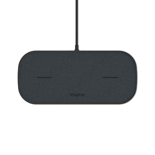 Dual Wireless Charging Pad Black 1
