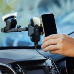 EFM 15W Wireless Auto-Sensor Car Mount - Black - Image 3