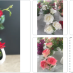 Artificial Large Rose Arrangement