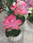 Artificial Lotus Arrangement Pink