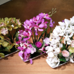 Artificial Mixed Moth Orchid ANd Flower Arrangement