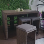 bar and stools