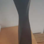 black vase