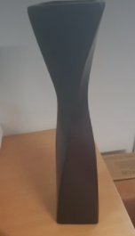 black vase