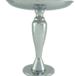 chrome cake platter med