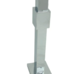 chrome candle holder