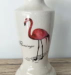 flamingo ceramic vase 4