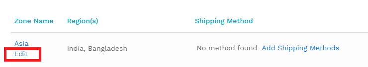 Shipping Zone 3