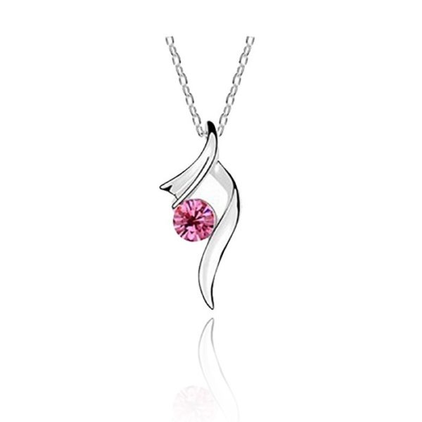 single solitaire necklace